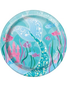 Piatto carta 7" Cm. 18 -...