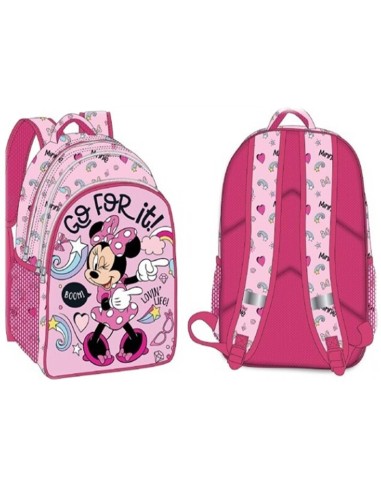 Zaino scuola 3 zip deluxe Cm. 42x32 -...