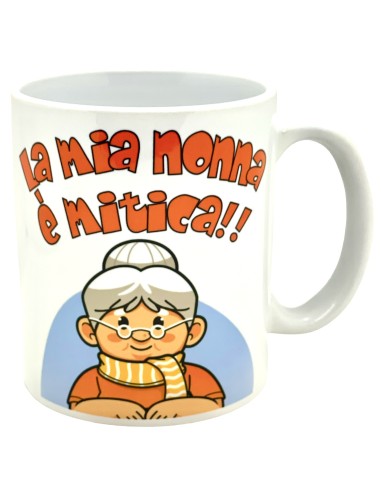 Tazza mug ceramica - La mia nonna è...