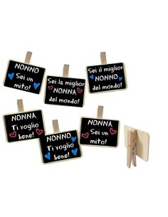 Lavagnetta con messaggio e...