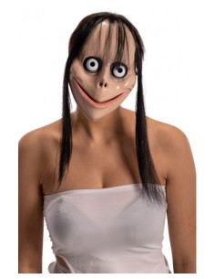 Maschera momo in plastica...