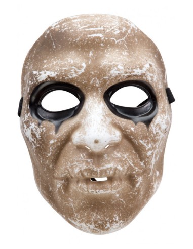 Maschera zombie in plastica rigida