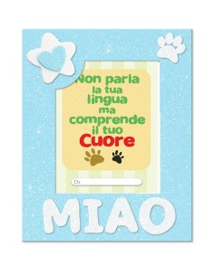 Portafoto mdf glitterato -...