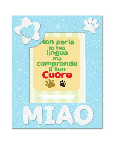 Portafoto mdf glitterato - Foto Cm....