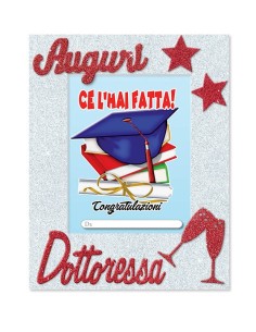 Portafoto mdf glitterato -...
