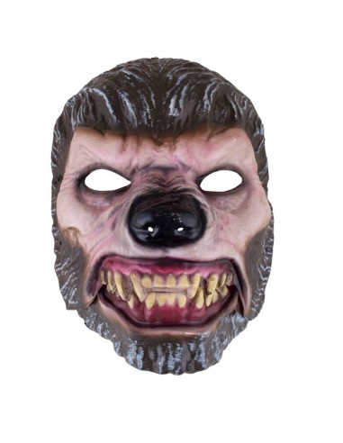 Maschera semirigida Lupo Mannaro con...