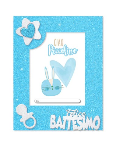 Portafoto mdf glitterato - Foto Cm....
