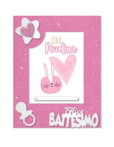 Portafoto mdf glitterato - Foto Cm....