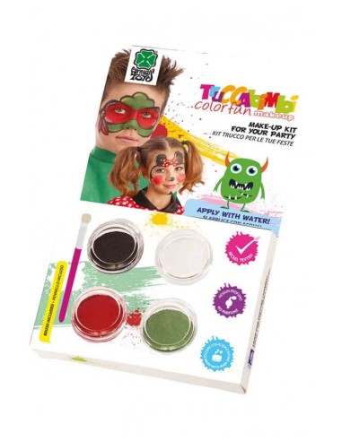 Kit truccabimbo ad acqua con pennello...