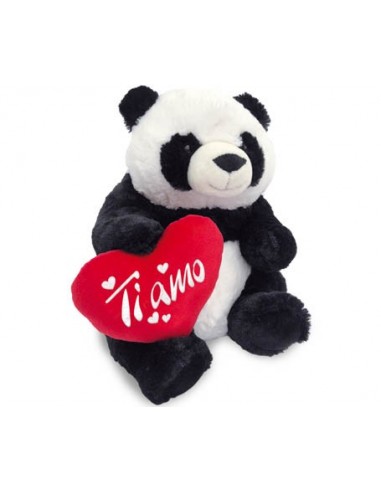 Peluche soft panda Cm. 50 con cuore...
