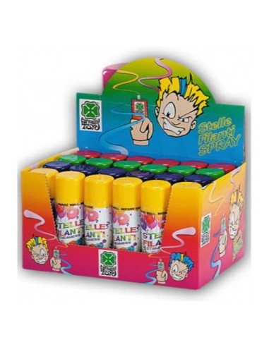 Stelle filanti spray ML. 83 - Colori...