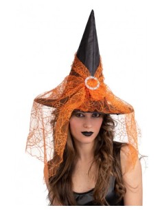 Cappello strega nero in...