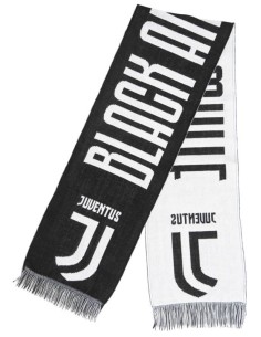 Sciarpa jacquard "Black and...