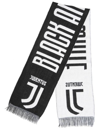 Sciarpa jacquard "Black and white"...