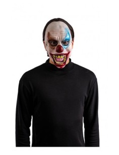 Maschera clown in fingomma