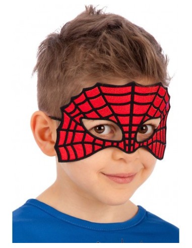 Maschera bimbo ragno in tessuto