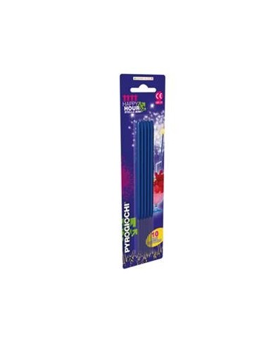 Scintilline mini blu - Blister 10 pezzi