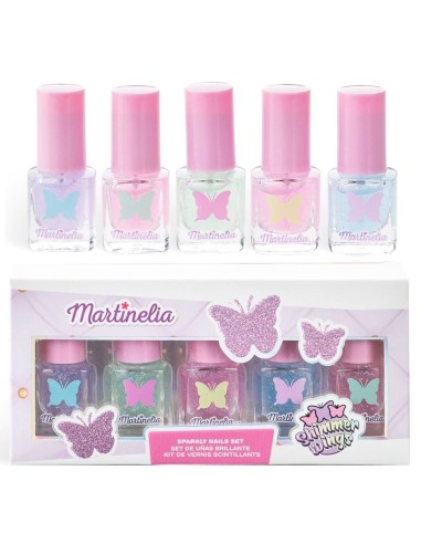 Set 5 smalti glitterati Shimmer...