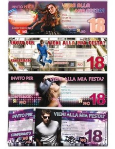Inviti per feste carnet...