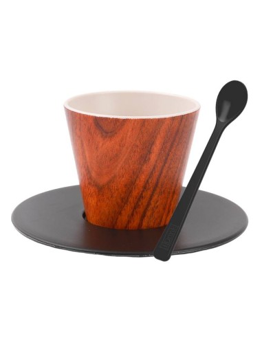 Tazzina da caffè + piattino e...