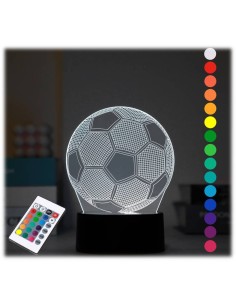 Lampada led 3D cambiacolore...