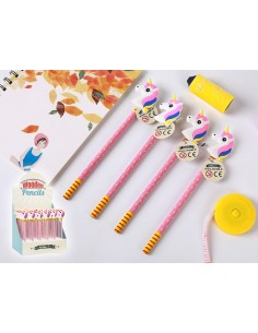 Matita con topper Unicorno