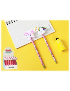 Matita con topper Unicorno