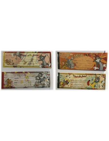 Inviti per feste carnet assegni -...