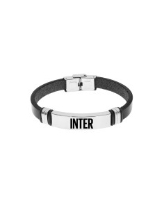 Bracciale cuoio e placca in...