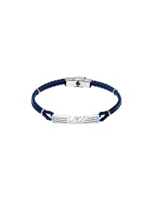 Bracciale cordino e acciaio...