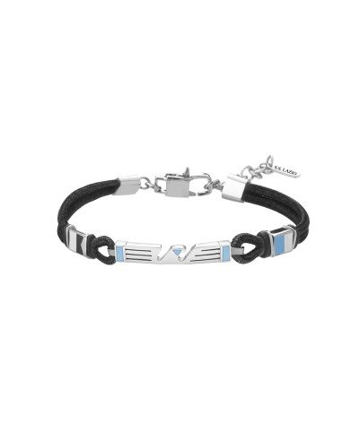 Bracciale in cordino e acciaio 316L...