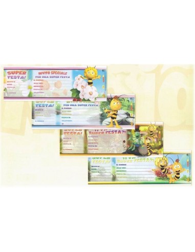 Inviti per feste carnet assegni -...