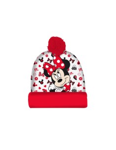 Cappello con risvolto e pon...