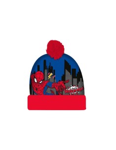 Cappello con risvolto e pon...