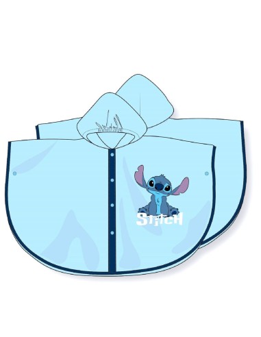 Mantellina poncho pvc con cappuccio -...