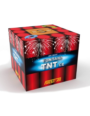 Fontana pirotecnica "TNT" Cm. 13x15 -...