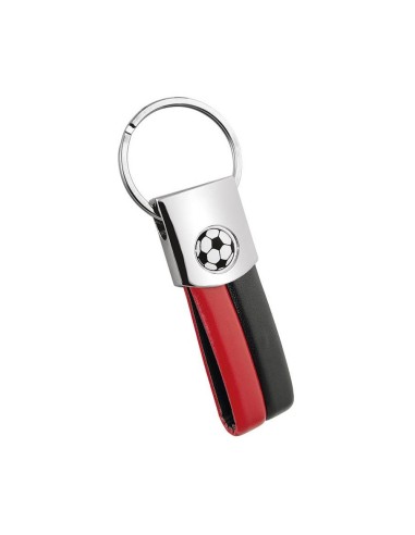 Portachiavi metallo con pallone e...