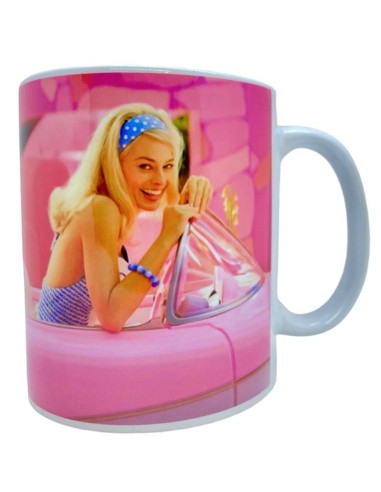 Tazza mug ceramica - Barbie auto