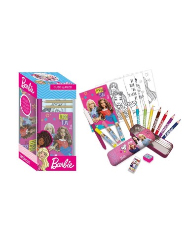 Set cancelleria in cubo 25 pezzi Cm....