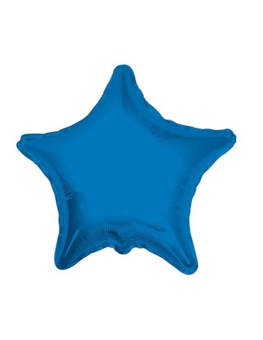 Palloncino Mylar 9" - Stella - Blu...