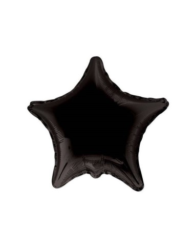 Palloncino Mylar 4" - Stella - Nero -...