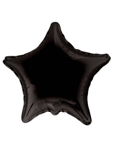 Palloncino Mylar 9" - Stella - Nero -...