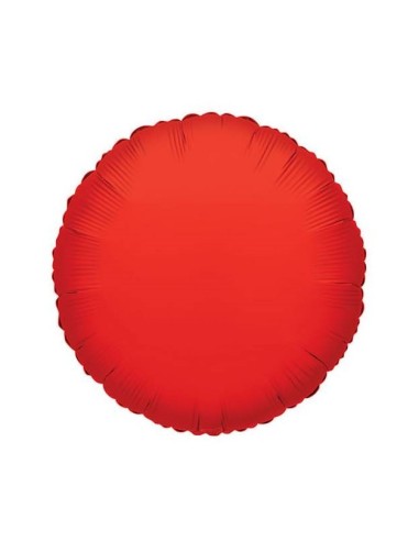 Palloncino mylar 4" - Rotondo - Rosso...