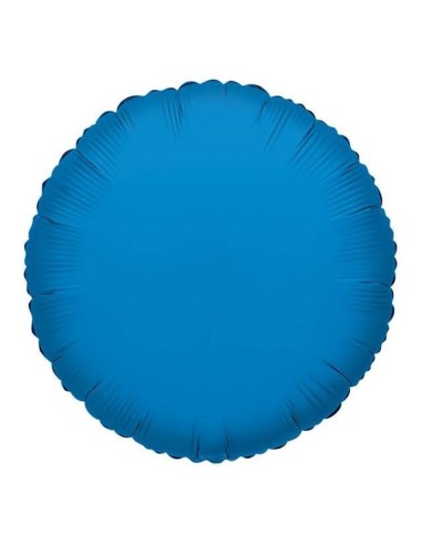 Palloncino mylar 9" - Rotondo - Blu -...
