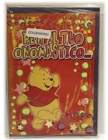 Biglietto auguri classico onomastico