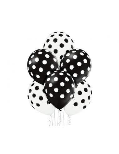 Palloncini lattice 11'' Cm. 30 Pois...