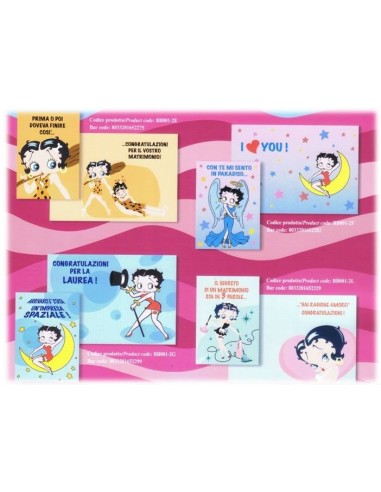 Biglietto auguri classico Betty Boop