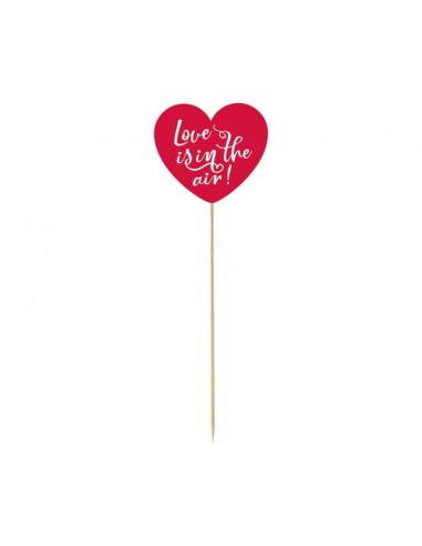 Cake topper "Cuore Love is in the...