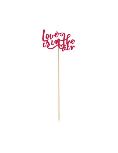 Cake topper decorativo Love...