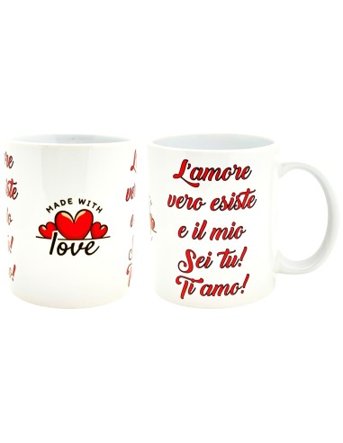 Tazza mug ceramica "L'amore vero...